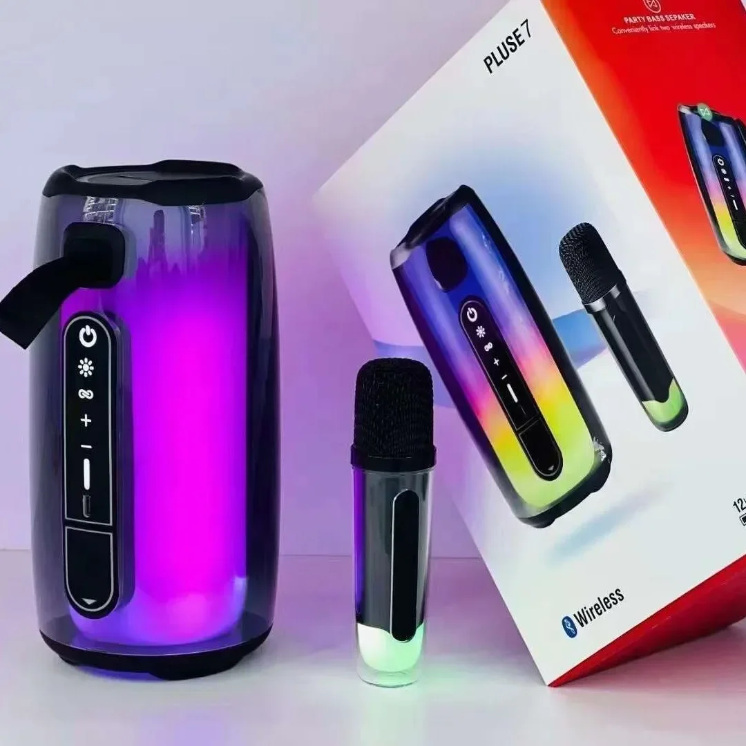 

Беспроводная Bluetooth-Колонка PULSE 7 с микрофоном, 360 градусов