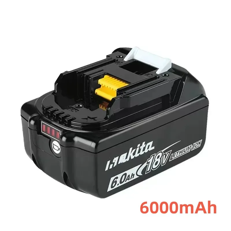 

Зарядное устройство 6000 мАч для Makita 18 в BL1830B BL1840 BL1850B BL1860 BDF451SFE BDF452HW BGA452 BHP451 DC18RC 194204-5