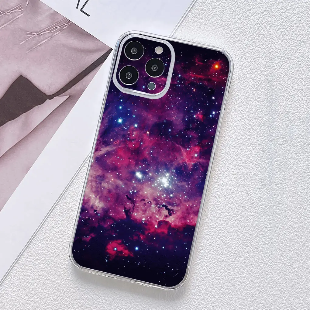 Moon Astronaut Galaxy Universe Starry Sky Phone Case
