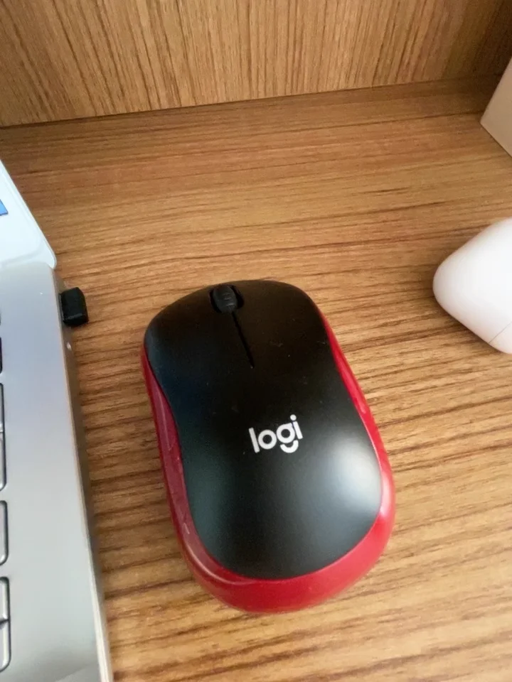Logitech M185 Wireless Mouse 2.4Ghz USB 1000DPI USB Receiver Mute Optical Navigation for Mac Os Chrome Window 10/8/7