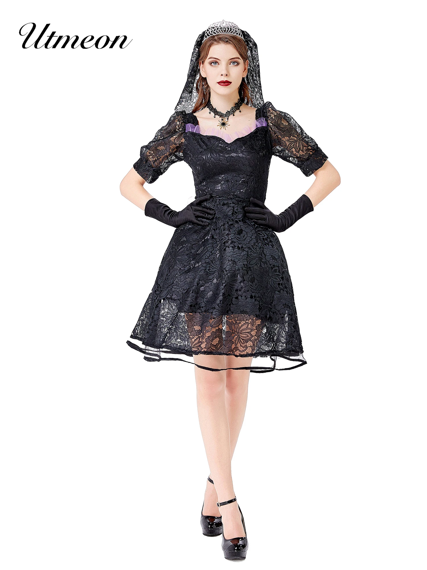 Sexy Halloween Costumes for Women Vampire Costume Scary Ghost Bride Costume Halloween Woman