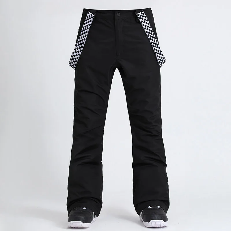 

2022 Winter Warm Men Ski Pants Women Mountain Female Skiing Overalls Waterproof Sport Snow Trousers Snowboard Tracksuit Clothes