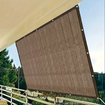 Sunshade Net - Thick Anti-Aging Outdoor Canopy for Patio, Garden, and Camping, 51-60% Shade Rate, Durable Mesh Fabric