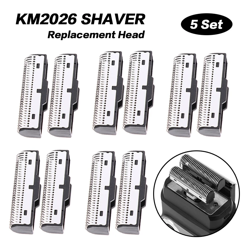 

Kemei Electric Shaver Reciprocating shaver replacement head for men electric razor , suitable for KM1102, KM2026,KM2028 shaver