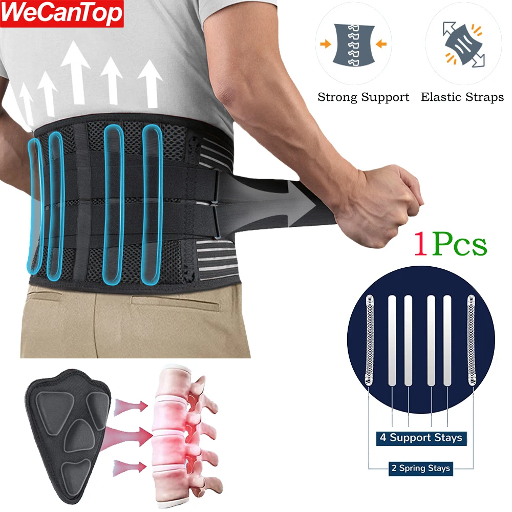 

1Pcs Back Brace for Lower Back Pain - Back Support Belt for Women Men,Breathable Lower Back Brace with Lumbar Pads,for Scoliosis