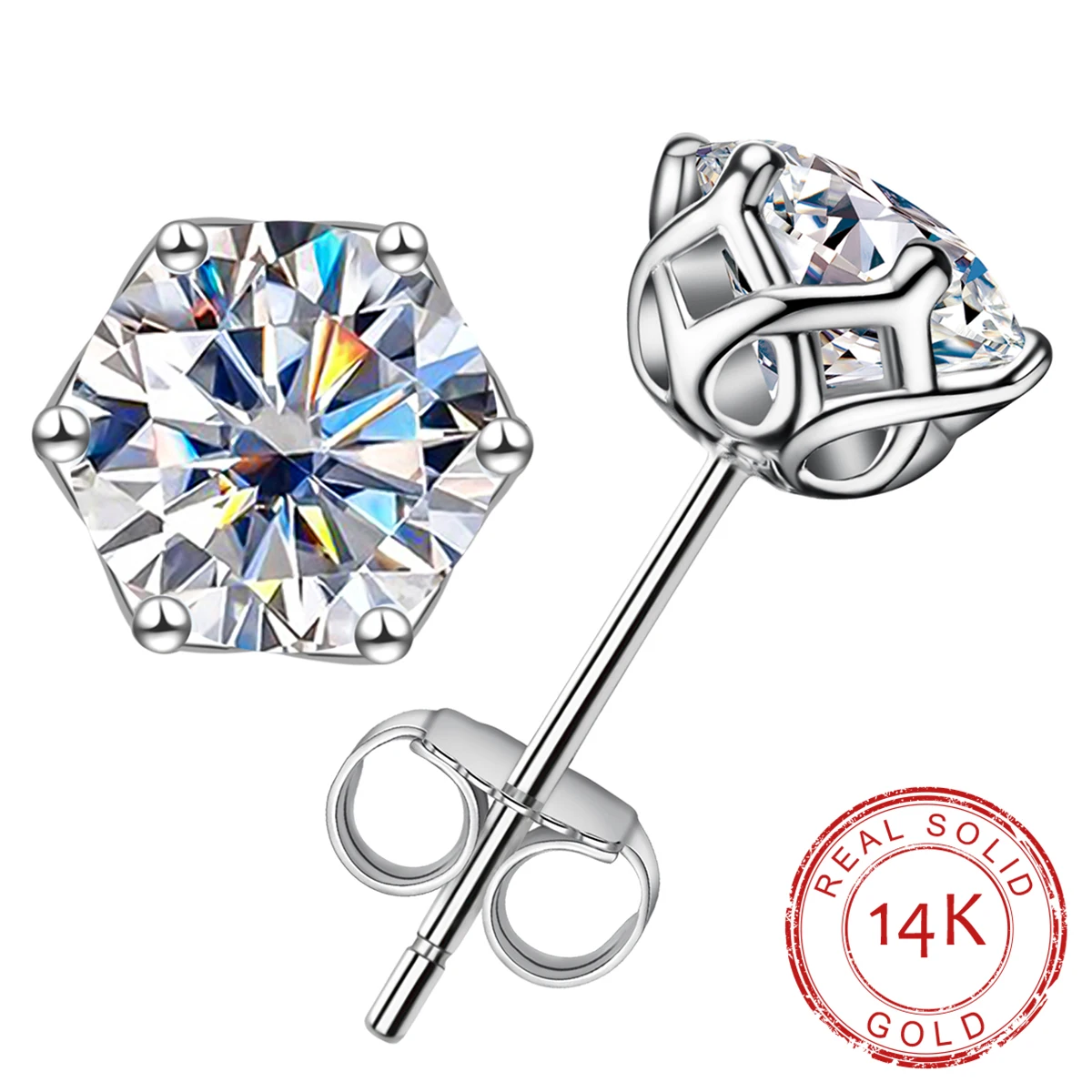 Orecchini Oro Bianco E Diamanti BB39407 | Giorgio Visconti