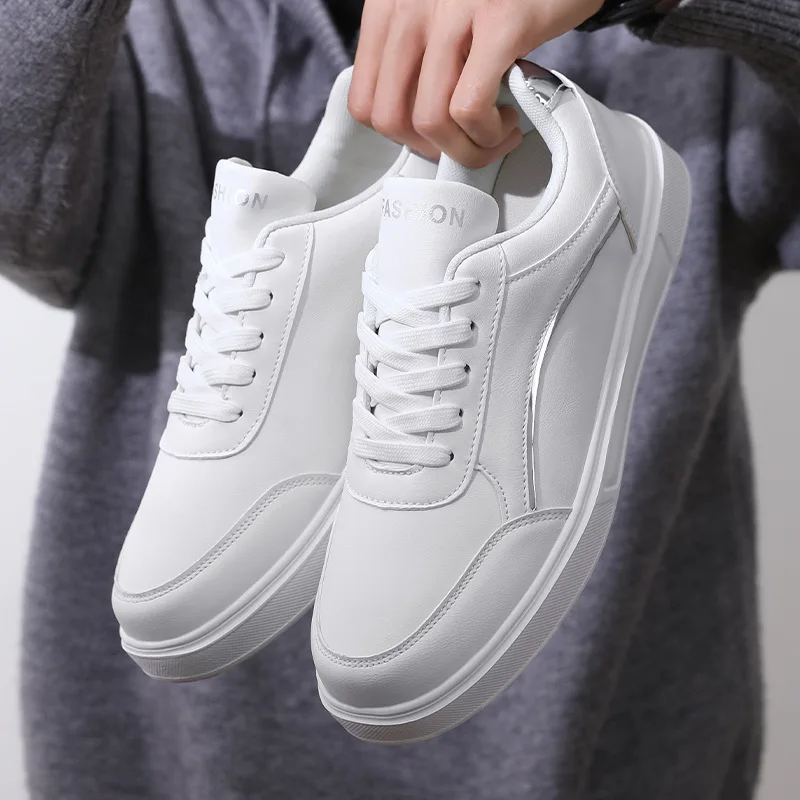 Men's Casual Sneakers Female Korean Version of The Hundred Small White Shoe Four Seasons Breathable Women's Platform Board Shoes