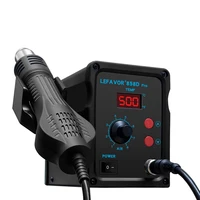 858D Hot Air Gun BGA Soldering Rework Station Blower Hair Dryer Hairdryer Soldering Heat Gun 220V 110V  SMD SMT Welding Repair 1