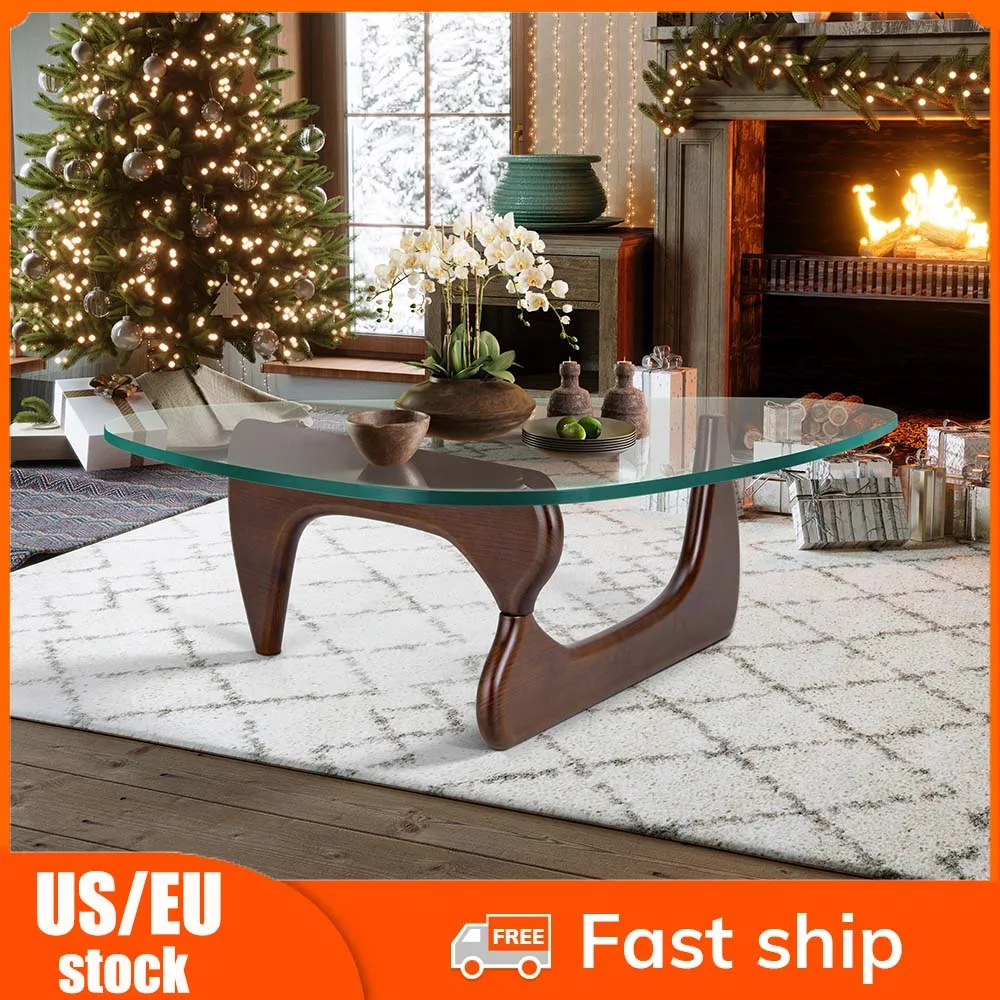 Home Coffee Table Irregular Glass Side Table 1