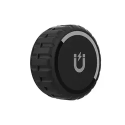 Waterproof Adhesive Mount GPS Tracker Holder - Easy Installation Protective Case (Black)