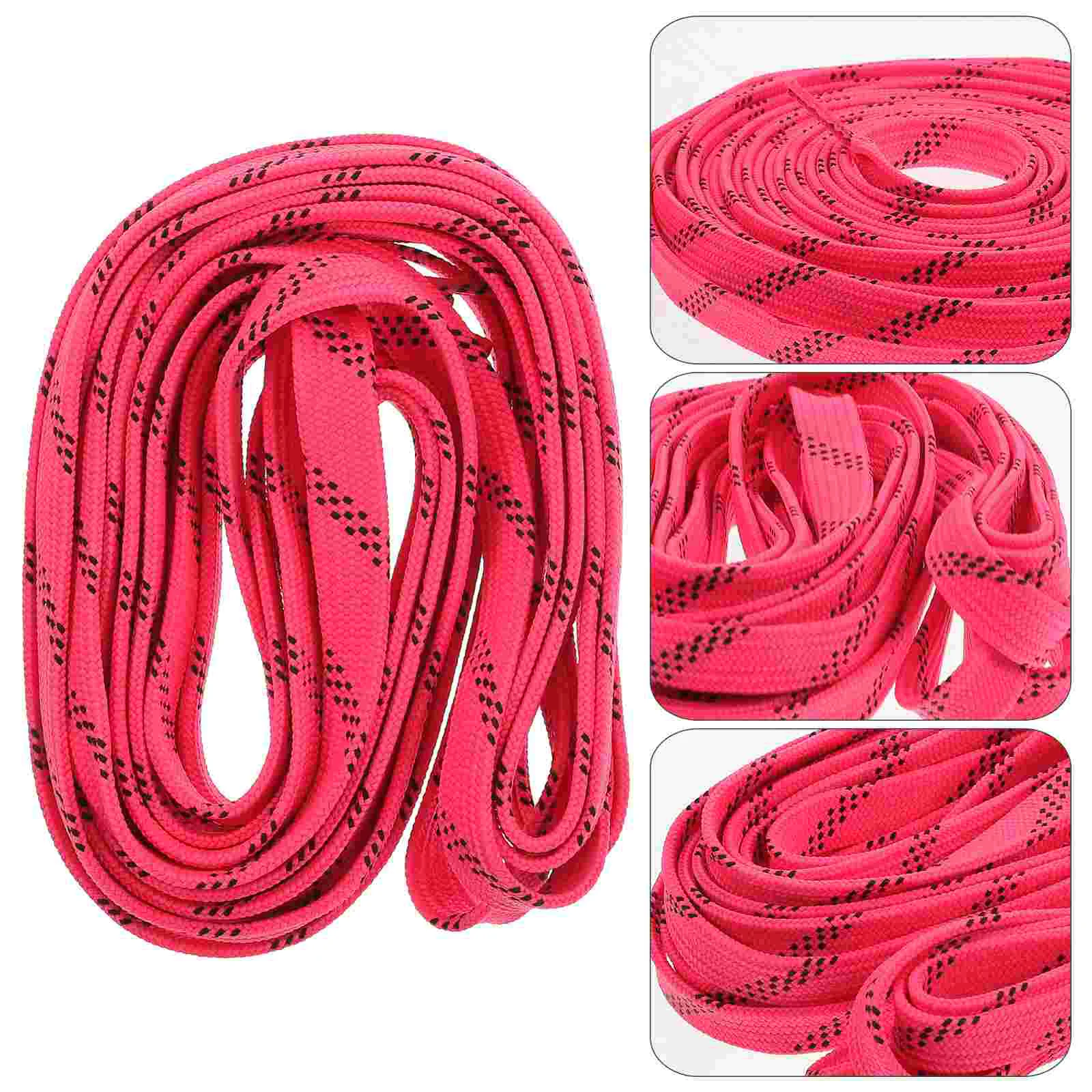 Skate Wax Laces Hockey Skates Shoelaces Roller Strings Athletic Shoes