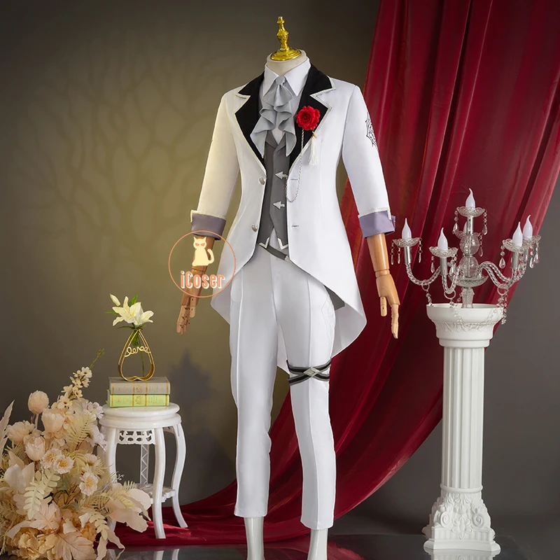 Argenti Cosplay Costume Wig Honkai Star Rail Concert 2024 Drummer 