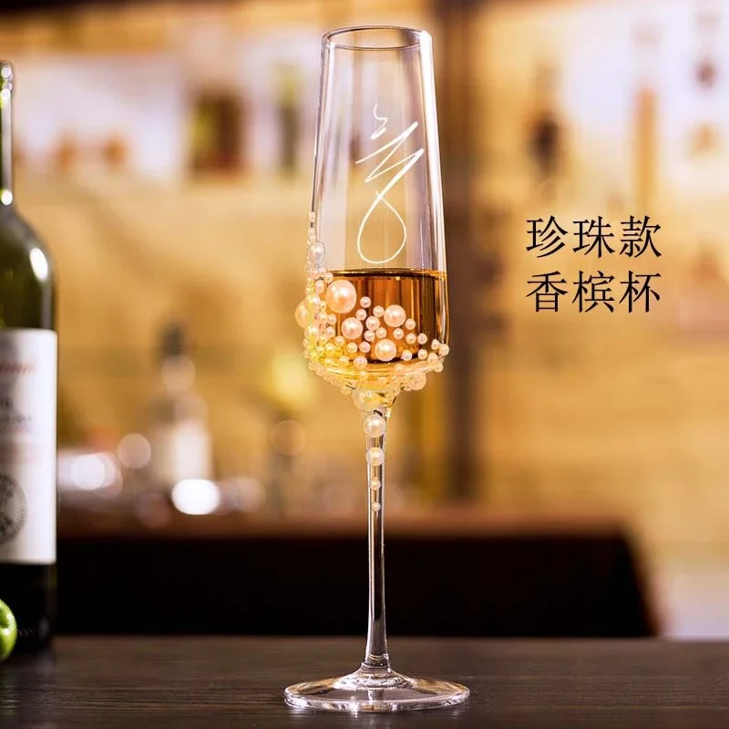 

Роскошный чехол для телефона с изображением стакана цвета шампанского