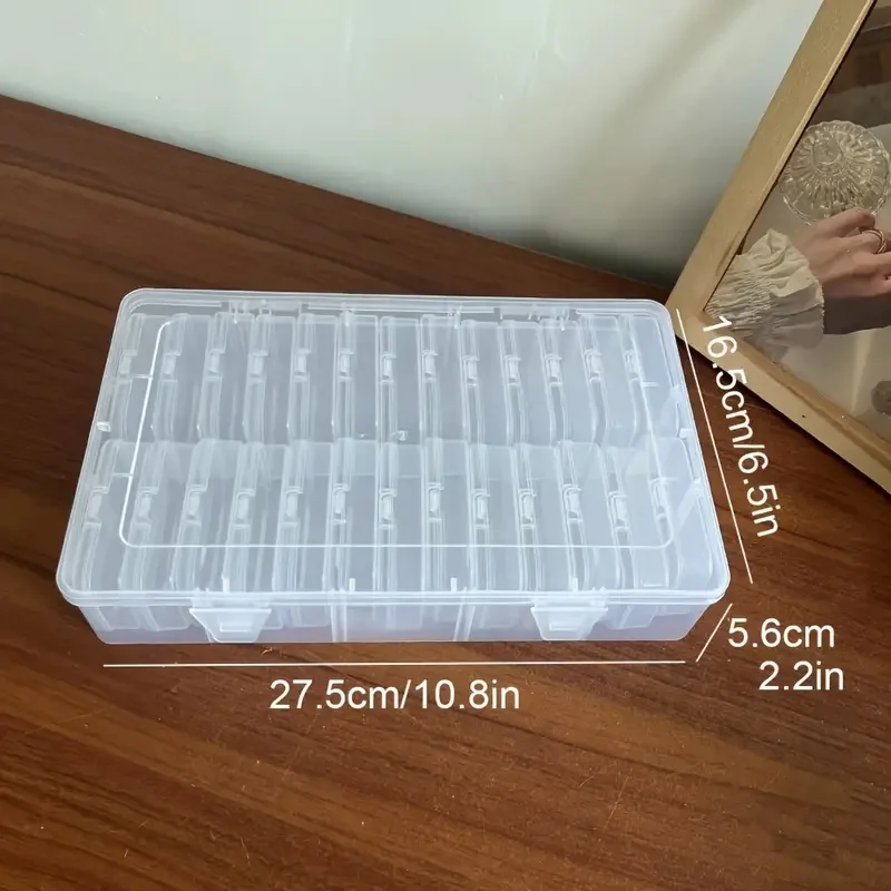 Transparent Craft Storage Box 2