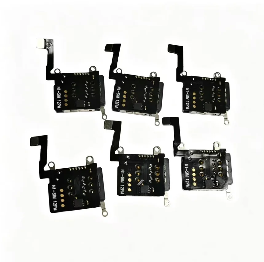 MEP Flex 내장형 Wellsim IC 듀얼 SIM 카드 슬롯 (아이폰12, 12프로맥스, 아이폰13, 아이폰14, 아이폰15, 아이폰16, 아이폰17용)