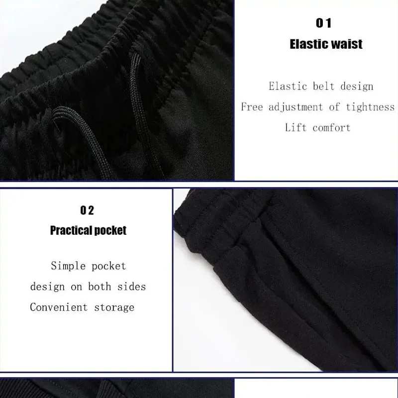 Men Casual Sports Pants Running Workout Jogging Long Pants Gym Sport Trousers for Men Jogger Sweatpants 6