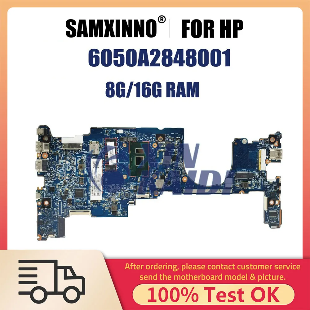 Description Picture 2 of itemLaptop Motherboard For HP X360 1030 G2 920053-601 Notebook Mainboard With I5 I7 7th CPU 8G 16G RAM Full Tested 6050A2848001