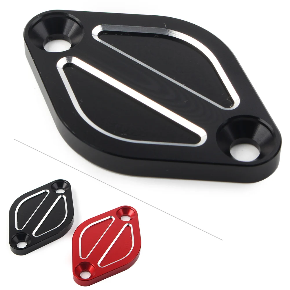 

Motorbike Aluminum Engine Oil Filter Caps Cover Guard for DUCATI Panigale Streetfighter V4/S 2020 2021 Black/Red
