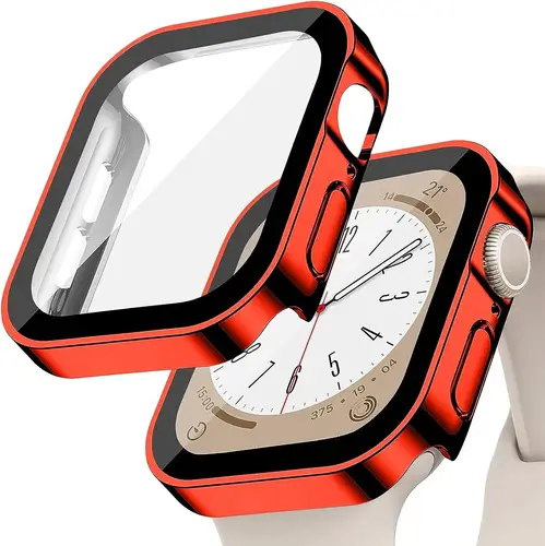 Tempered Glass+Cover For Apple Watch 11 10 9 8 7 46mm 42mm PC Bumper Screen Protector Case iWatch Series 7 6 5 4 SE3 44 40 45mm - Image 32