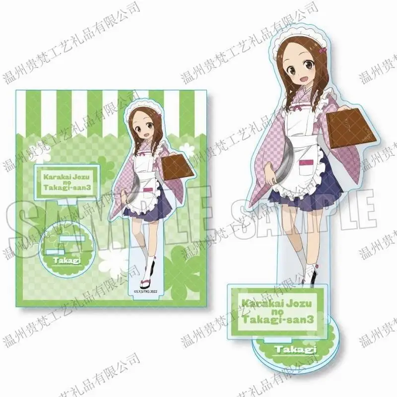 Anime Karakai Jouzu no Takagi-san 3 Teasing Master Takagi-san Nishikatakun  Stand Figure Display Cosplay Acrylic Charm Desk Decor - AliExpress