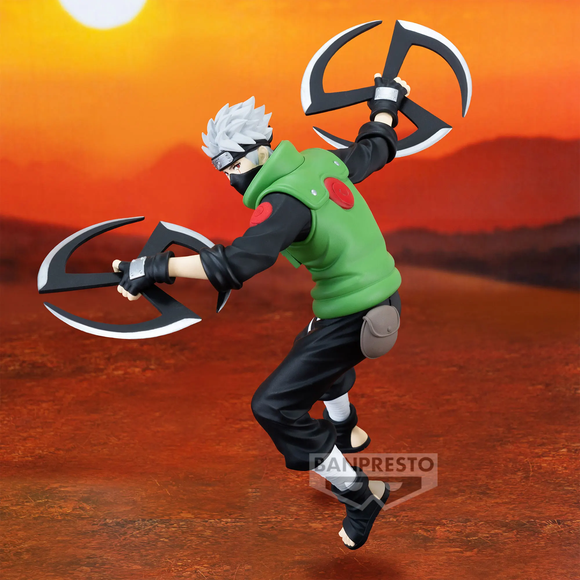 

BANDAI Аниме NARUTOP99 Kakashi ПВХ экшн-брелок, фигурка, игрушки 130 мм