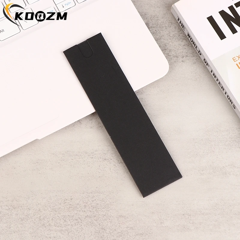 Stationery Box Pen Storage Bag 10Pcs kraft paper Pen Box Sleeve Packaging Single Fountain Holder Pouch Ballpoint Cardboard Empty Case Kraft Paper Pen Sleeves