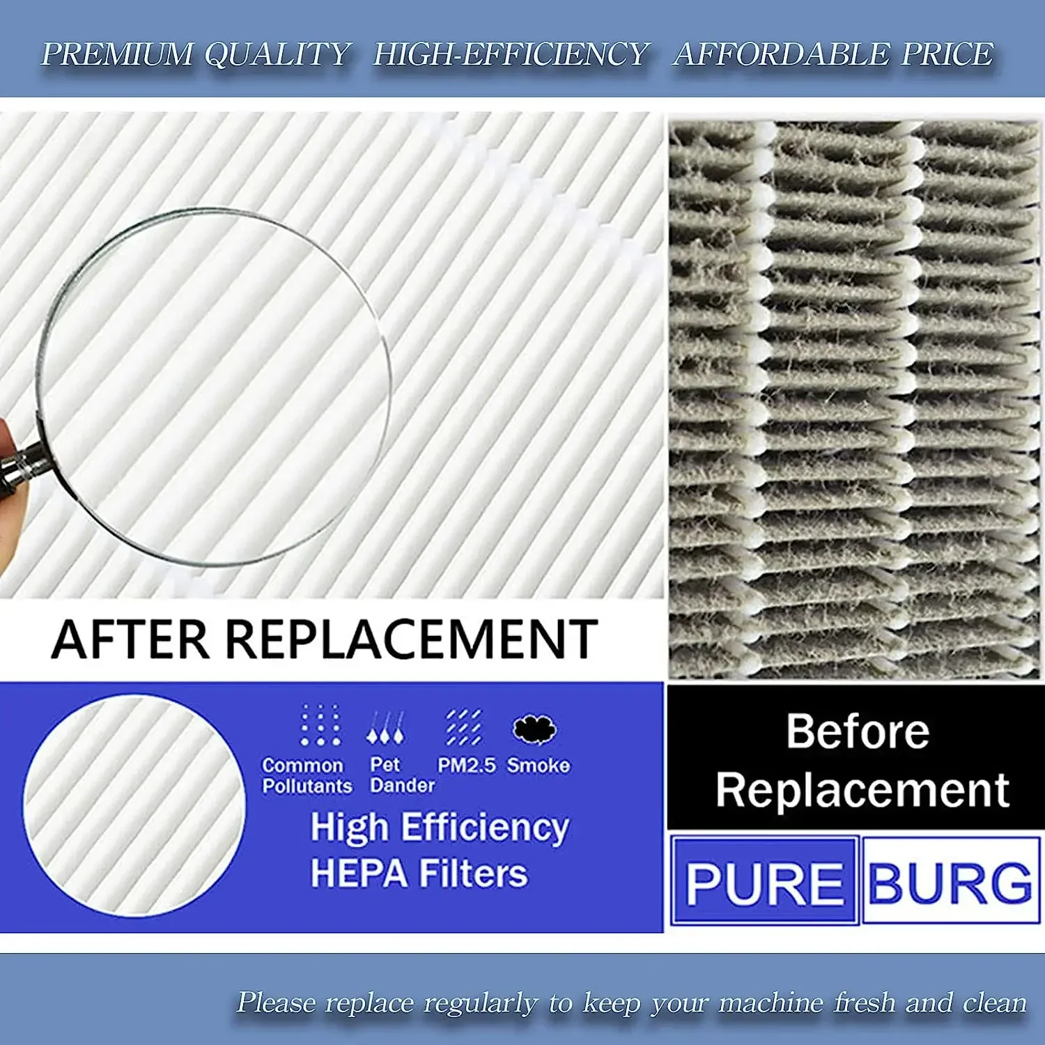Description Picture 5 of itemReplacement PECO Filter, Compatible with Molekule Air Mini and Air Mini + Air Purifiers
