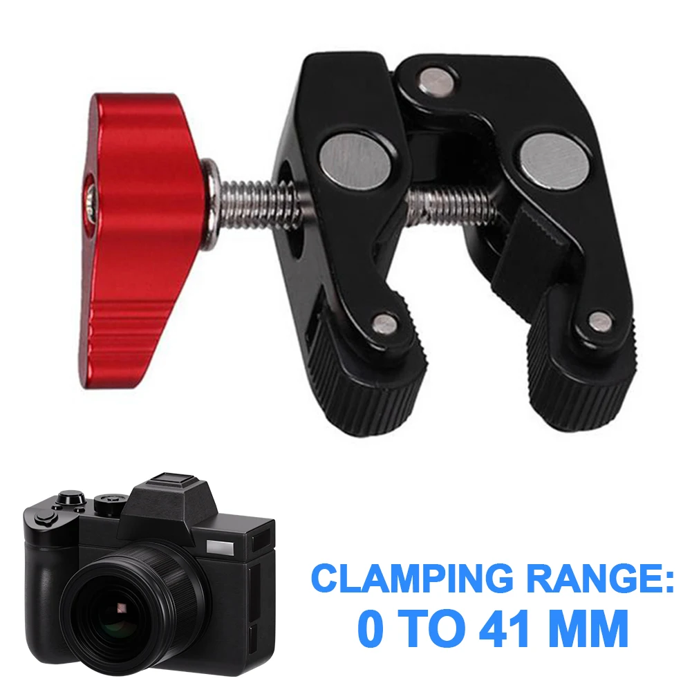 Abrazadera De Trípode Super Clamp Para Sujetar Un Monitor Lc | Meses
