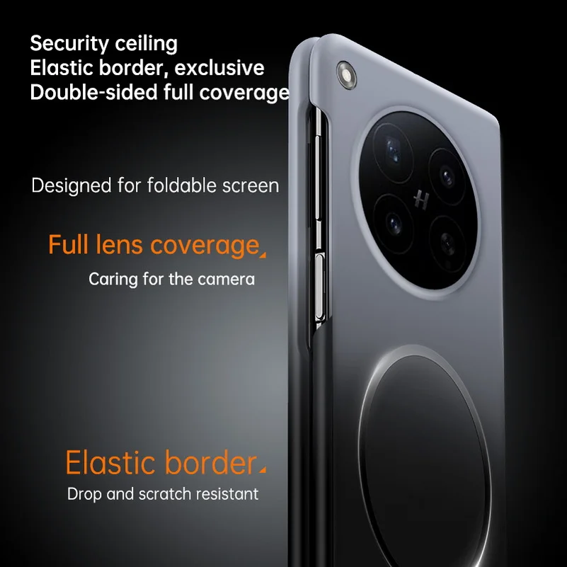 Gradient Strong Magnetic Phone Case - Delicate and Skin-friendly, Slim Protective Cover