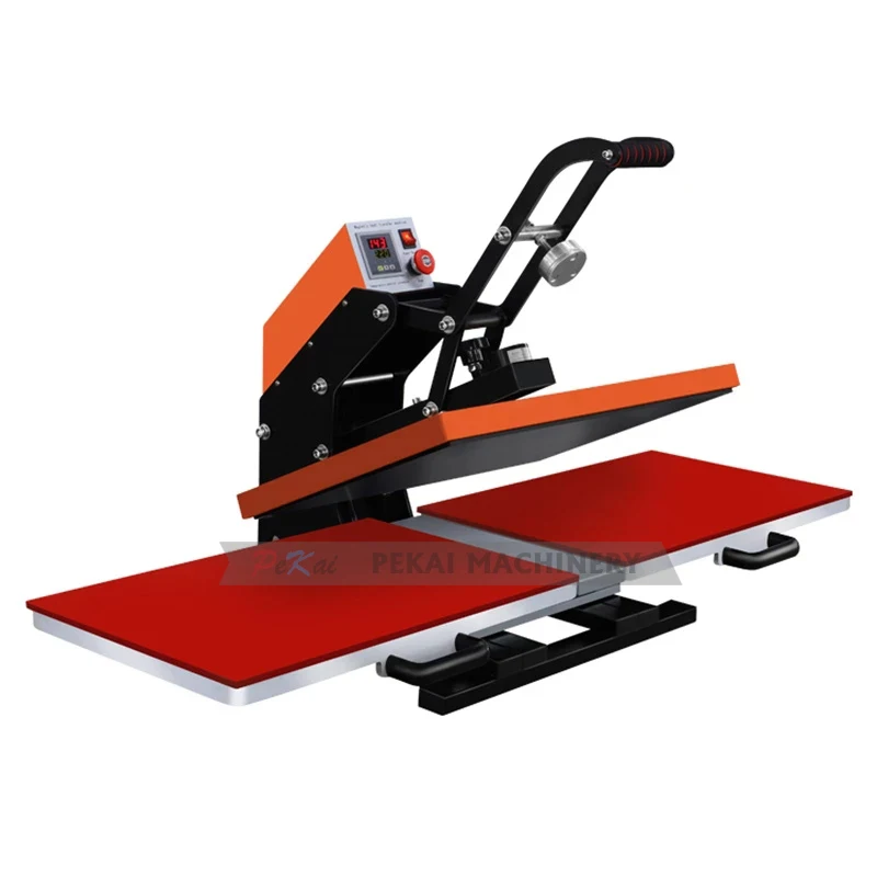 16x24 Size Double Station Tshirt Heat Transfer Press Machine