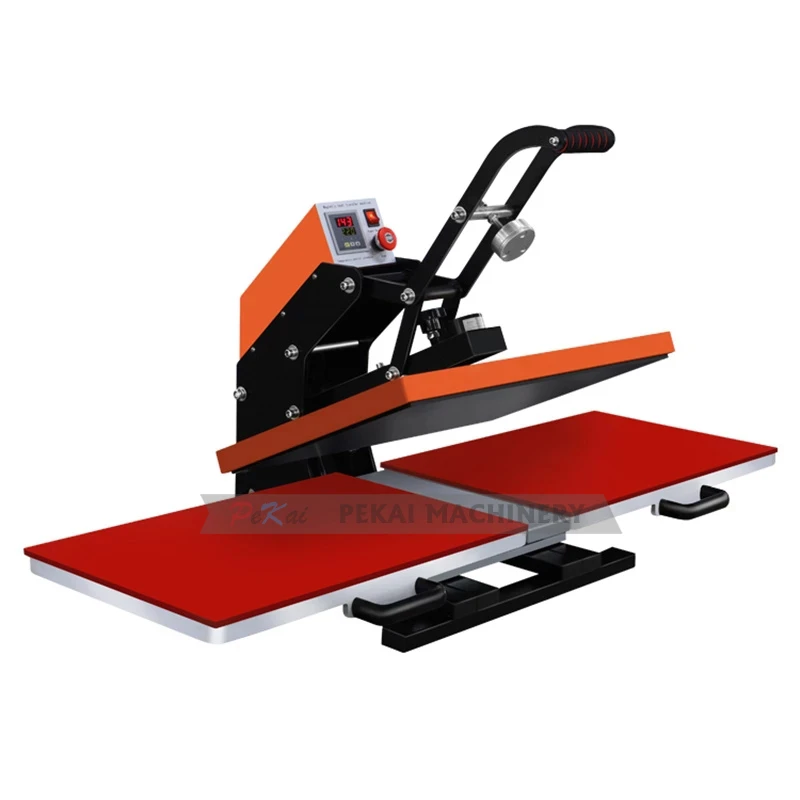 16x24 Size Double Station Tshirt Heat Transfer Press Machine