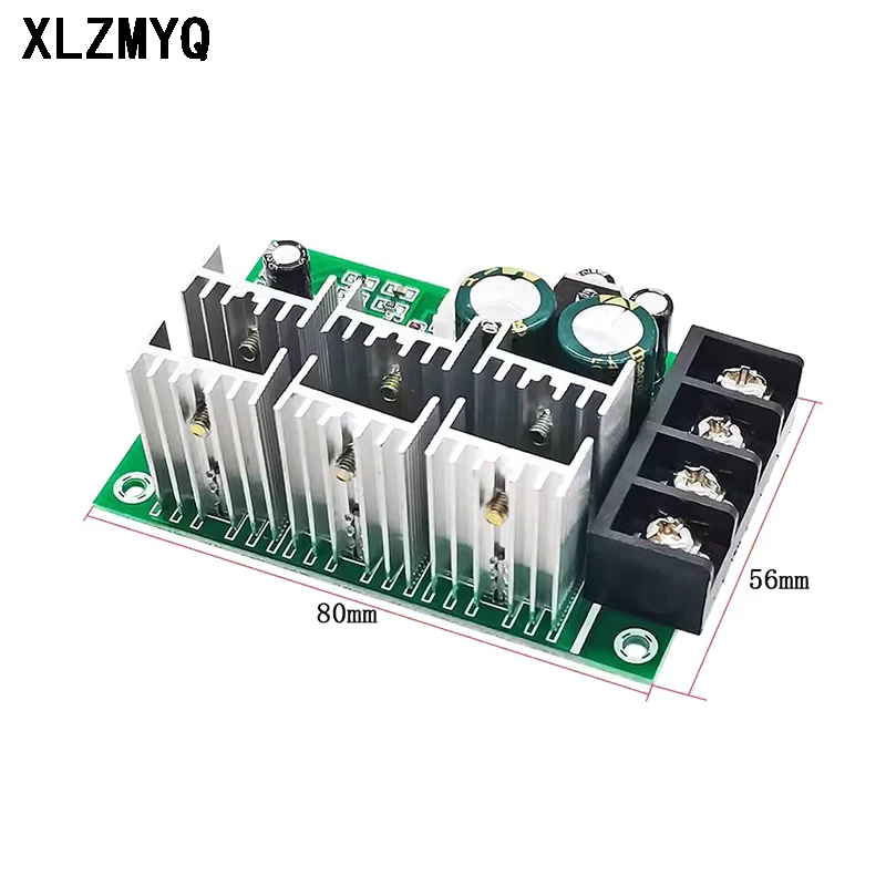 PWM DC 모터 속도 컨트롤러 레귤레이터, 고전력 드라이브 모듈, 전류 전압 레귤레이터, DC 9V-55V, 9V, 12V, 24V, 36V, 48V, 55V, 40A