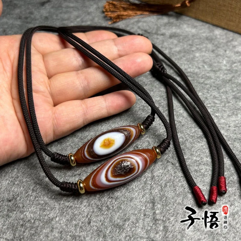 

Sardonyx Agate Sky Eye Tibet Beads Necklace Pendant