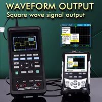 TOOLTOP ET120M 2.4-Inch Screen Digital Oscilloscope 120MHz Analog Bandwidth 1Mhz Square Wave Signal Output Handheld Oscilloscope 2