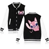 Disney Lilo & Stitch Jacket Hoodies Women Funny Mange Baseball Jacket Sweatshirt Gothic Graphic Y2k Streetwear Clothes Female 5
