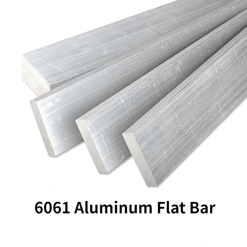 

Length 500mm 6061 Aluminum Flat Bar Flat Plate Sheet thickness 2-5mm Series with Wear Resistance for Machinery Parts Customize