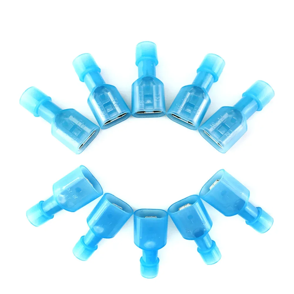 60Pcs Spade Terminal Female Male Connector Lug Wire Terminal Butt Splice Terminals for Wire Crimp Connector Assortment