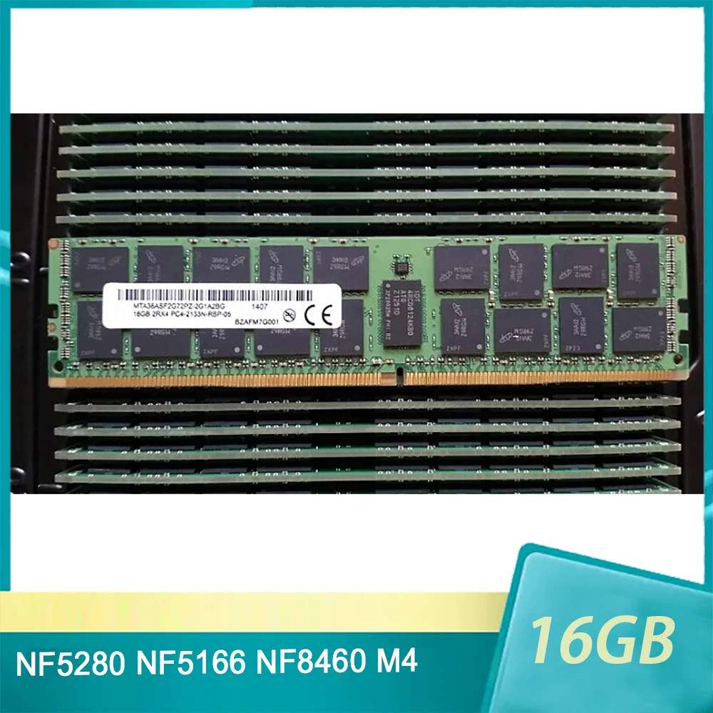 

1 Pcs NF5280 NF5166 NF8460 M4 For Inspur Server Memory 2133 16GB 16G DDR4 2133P REG RAM