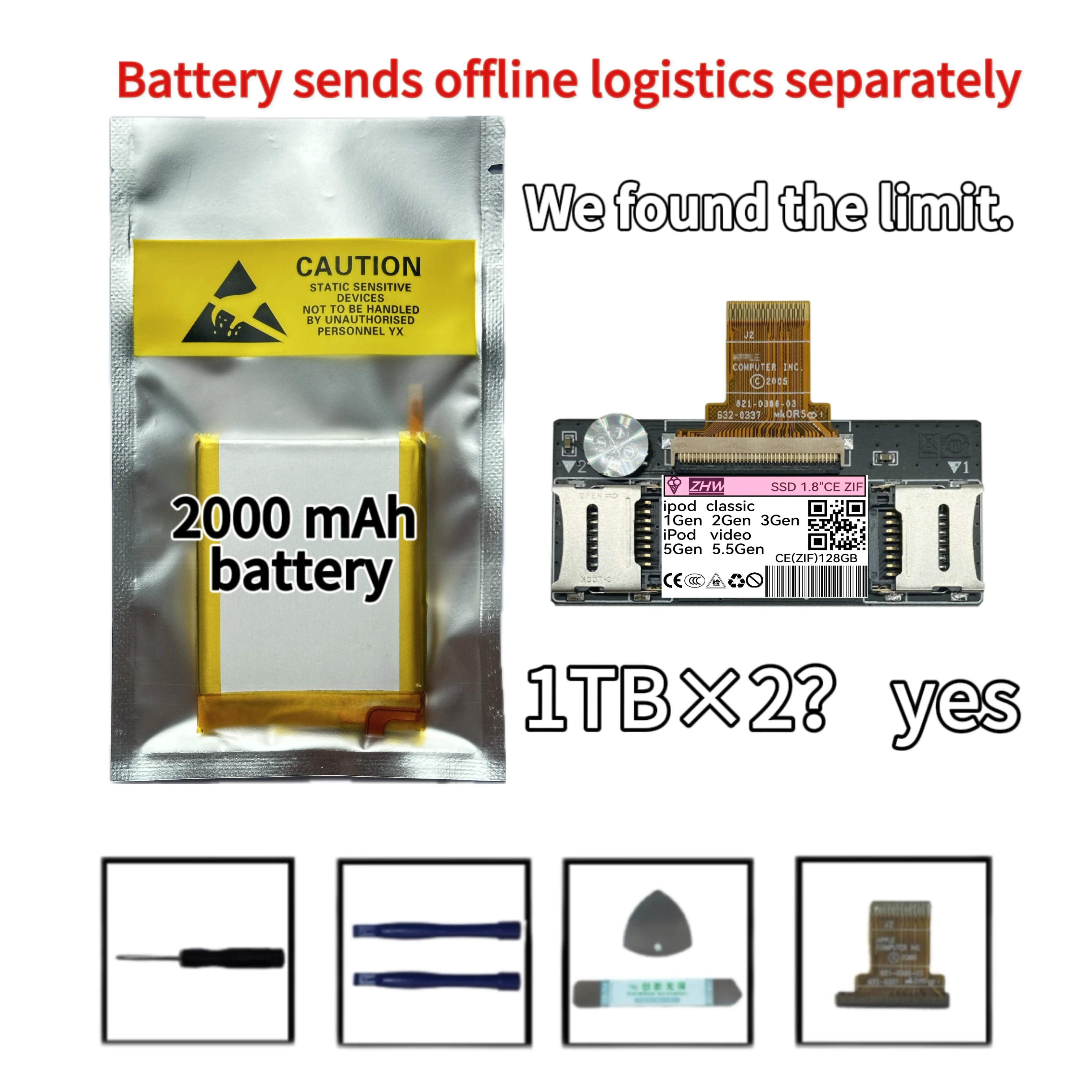 ¡Actualizado! IFlashadaptador Micro SD de doble tarjeta, compatible