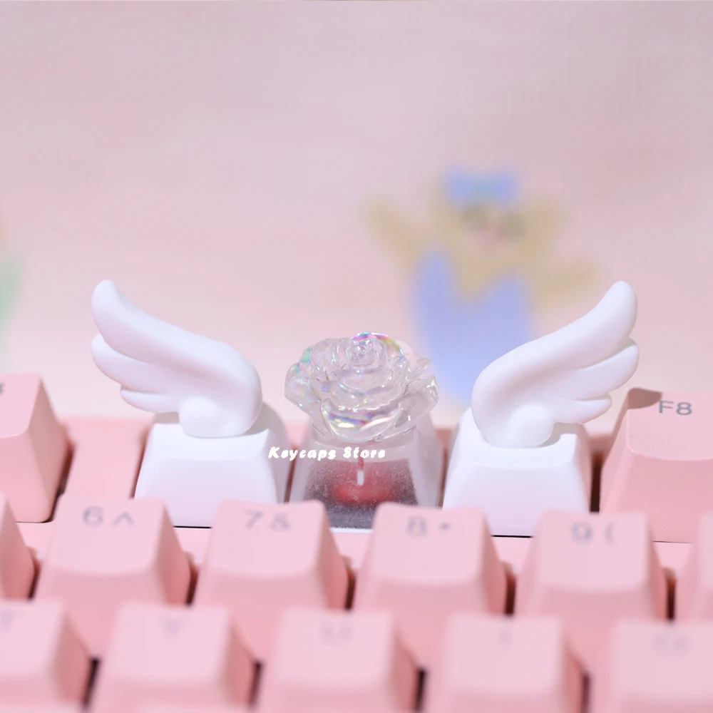 Artisan Winged Cartoon Kawaii Keycap