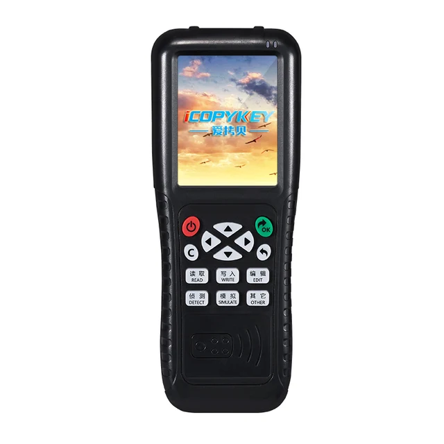 NFC Smart Card Reader Writer RFID Copier 125KHz 13.56MHz USB Fob Programmer Copy Encrypted Key With Voice Broadcast X100 6