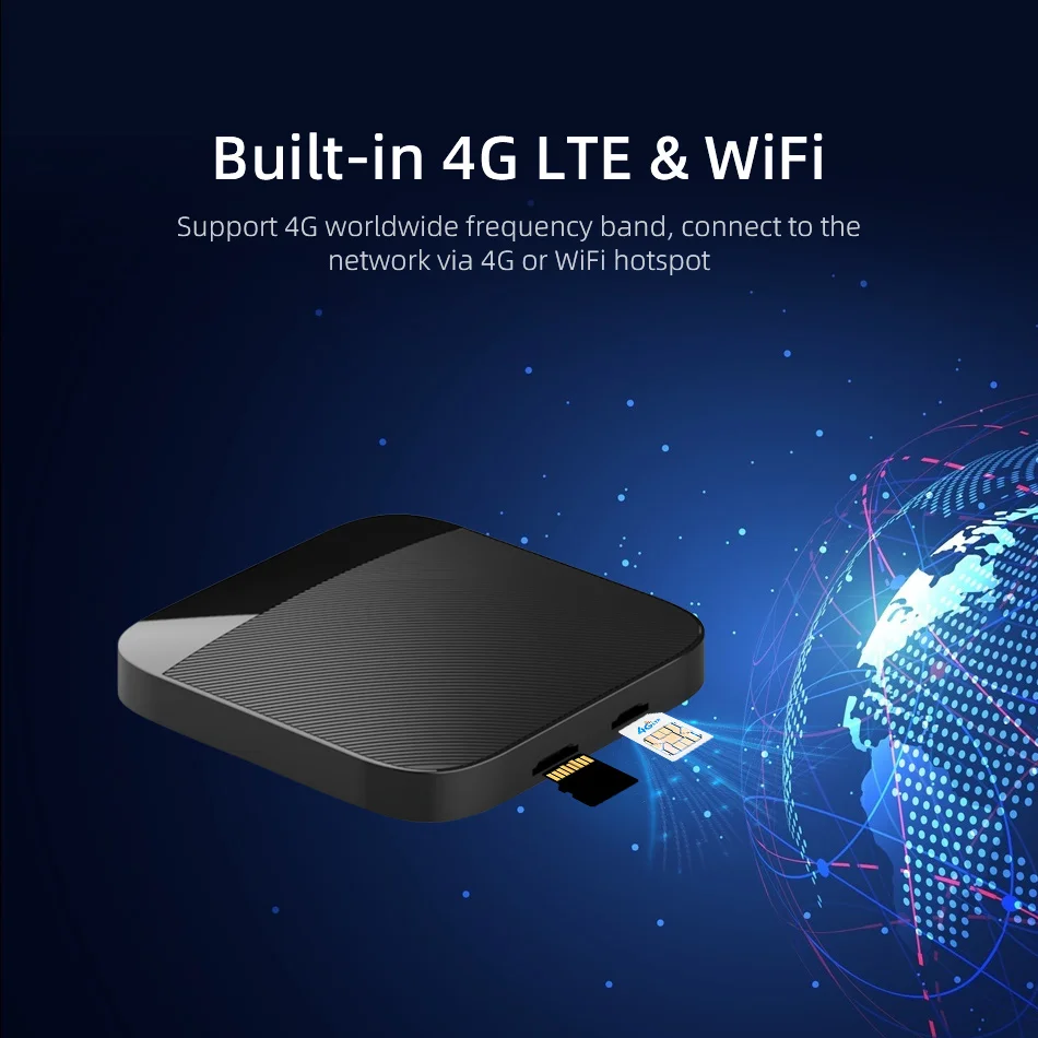 오로라링크 Ai 박스 유무선 카플레이 안드로이드 자동 무선 동글, 8 코어 4GLTE 128GTF GPS HDMI, 구글 스토어 지도용