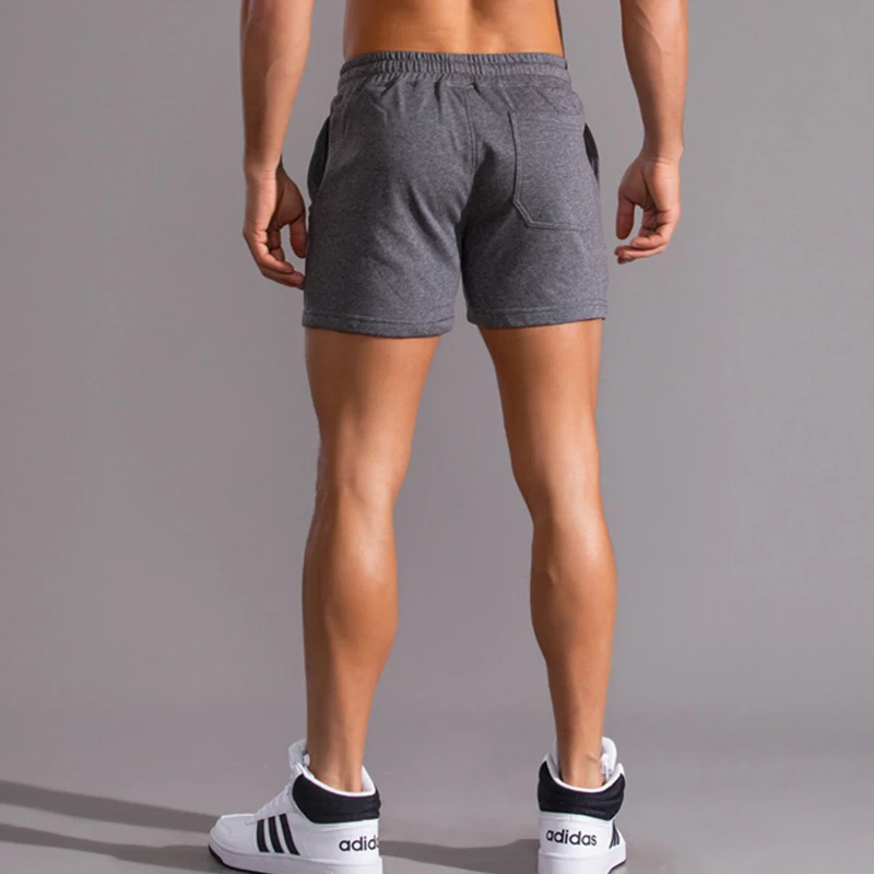 Summer New 100% Cotton Casual Shorts Men High Quality Fashion Short Pants Men Side Pockets Zip Outdoor Running Shorts Men 3
