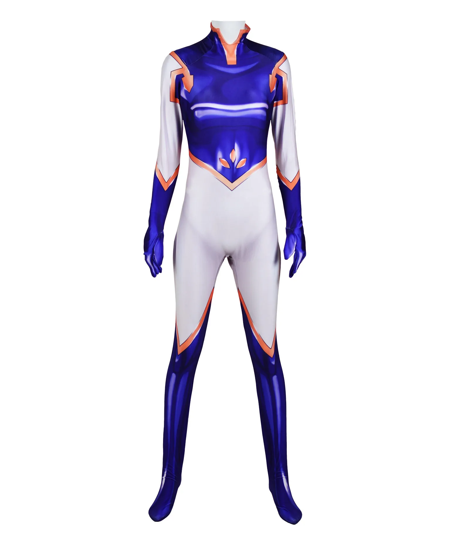 My Hero Academia-Inspired Tsuyu Asui (Froppy) Spandex Jumpsuit Cosplay Costume for Women