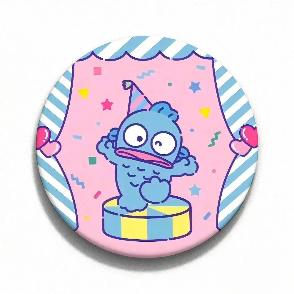 Handmade Hangyodon Cartoon Brooch – Cosplay Badge & Backpack Accessory
