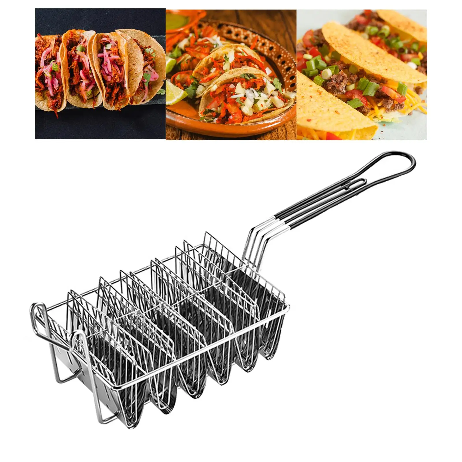 Taco Holder Shell Maker Press Tortilla Fryer Tong Plated Tortilla Press  Prensa Para Tortillas Ortilla Maker Machine Tortilllera - AliExpress