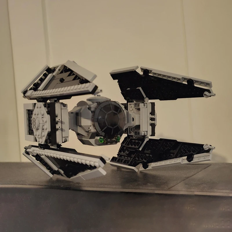418Pcs TIE Interceptors Defender MOC Building Blocks Imperial Fleet Emperor Royal Guard Fighters DIY Brick Space Collection Toys 4