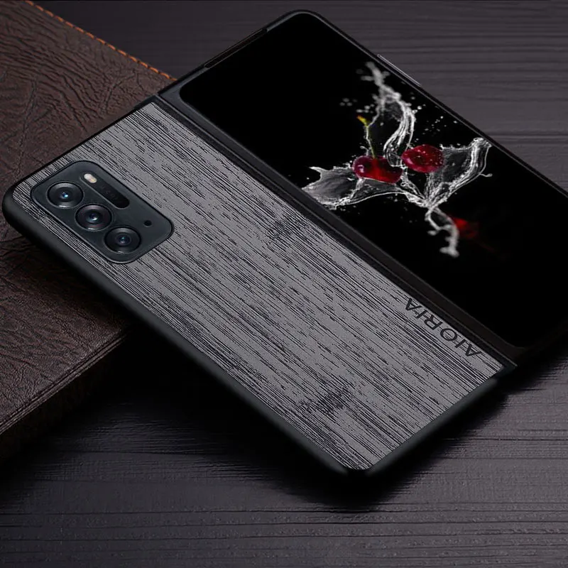 

Чехол для Oppo Find N 5G funda бамбуковый деревянный кожаный чехол с рисунком Роскошный чехол для oppo find n чехол
