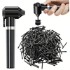 Tattoo Ink Mixer Tattoo Pigment Mixer Machine with 100Pcs Mixing Sticks Eyebrow Color Makeup Tattoo Ink Pigment Black 1