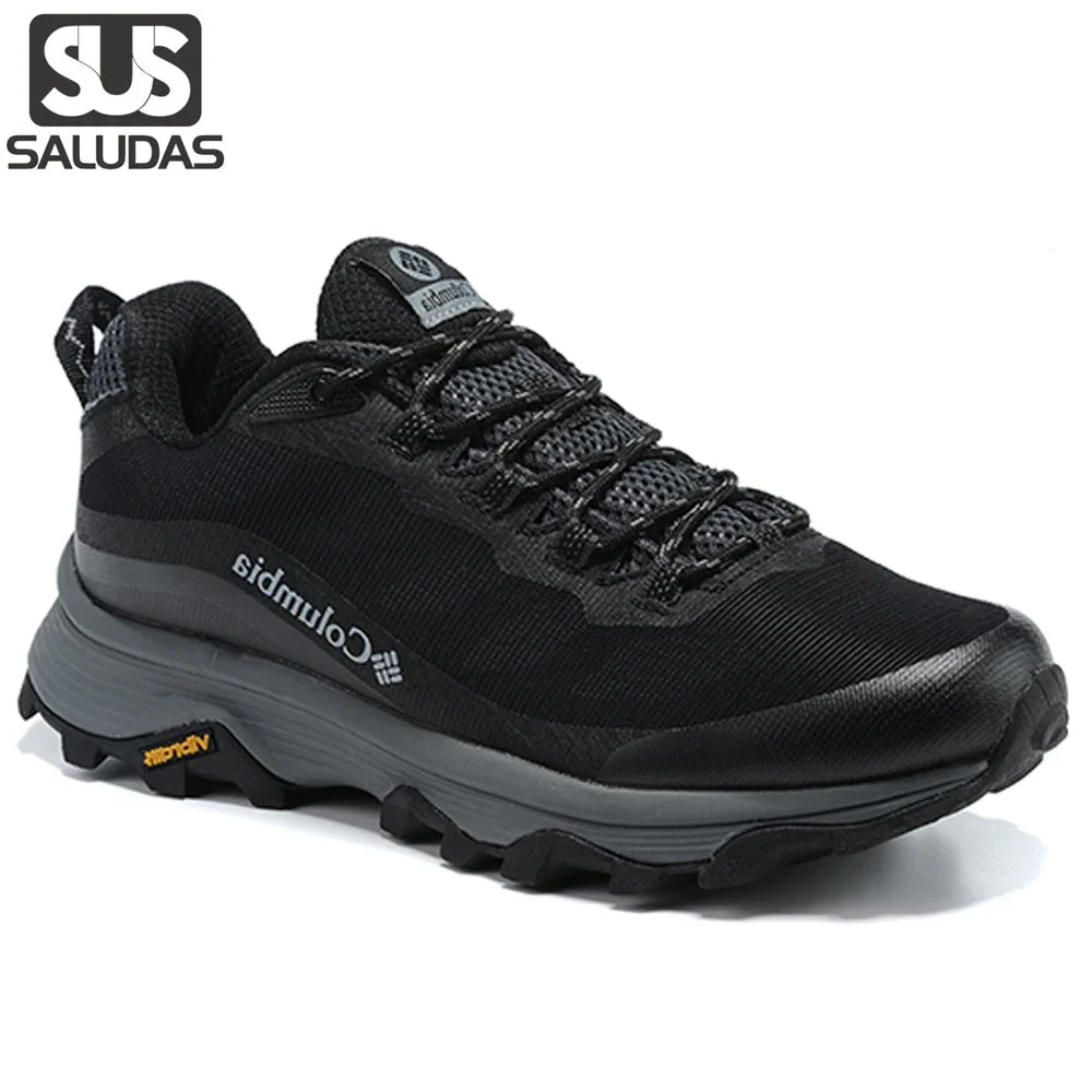 

SALUDAS Man Hiking Shoes Non-slip Abrasion Resistant Climbing Shoes Lightweight Casual Sports Shoes Outdoor Light Trekking Boots